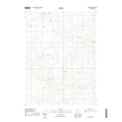 2018 Map of Hart Mountain, 2018 Print