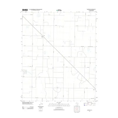 2012 Map of Hart NW, 2012 Print