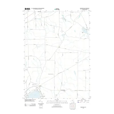 2013 Map of Hartfield, 2013 Print