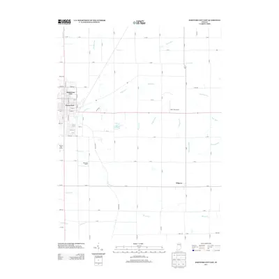 2013 Map of Hartford City East, 2013 Print