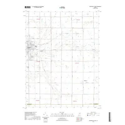 2019 Map of Hartford City East, 2019 Print