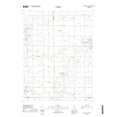 2019 Map of Hartford City West, 2019 Print