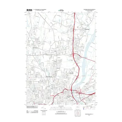 2012 Map of Hartford North, 2012 Print