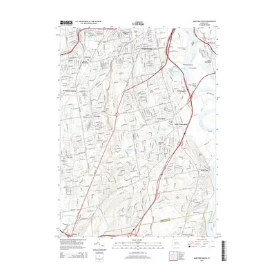 2015 Map of Hartford South, 2015 Print