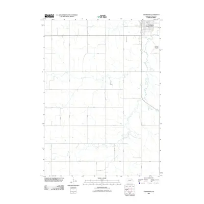 2011 Map of Hartington, 2011 Print