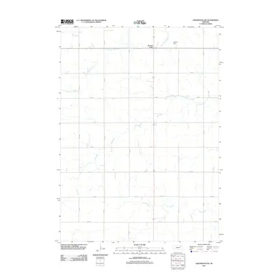 2011 Map of Hartington SW, 2011 Print