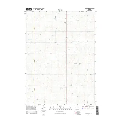 2014 Map of Hartington SW, 2014 Print