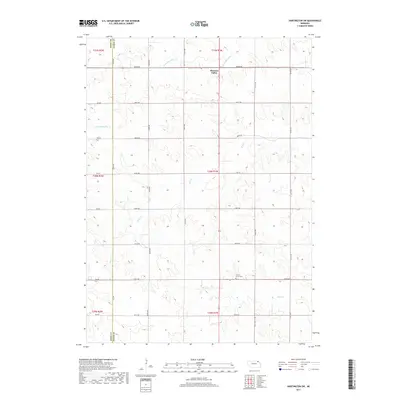 2017 Map of Hartington SW, 2017 Print