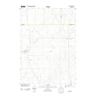 2013 Map of Hartland, 2013 Print