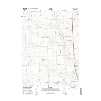 2017 Map of Hartland, 2017 Print
