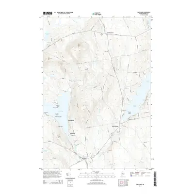2014 Map of Hartland, 2014 Print