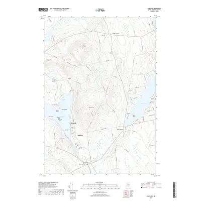 2018 Map of Hartland, 2018 Print