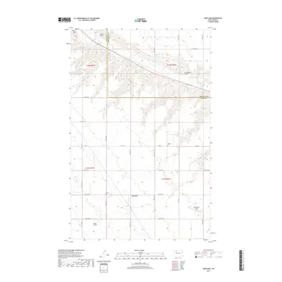 2017 Map of Hartland, 2017 Print