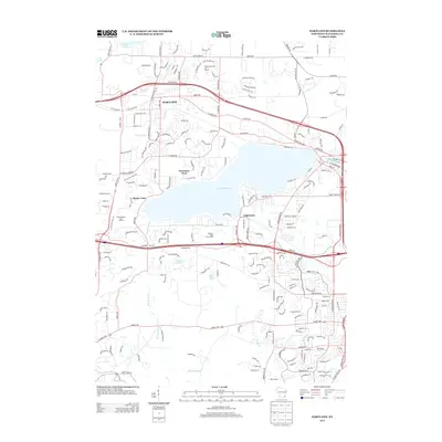2013 Map of Hartland, 2013 Print