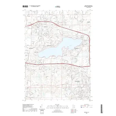 2018 Map of Hartland, 2018 Print