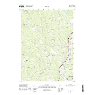 2018 Map of Hartland, 2018 Print