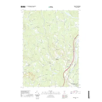 2021 Map of Hartland, 2021 Print