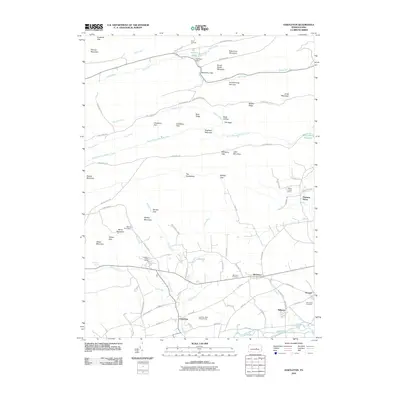 2010 Map of Hartleton, 2010 Print