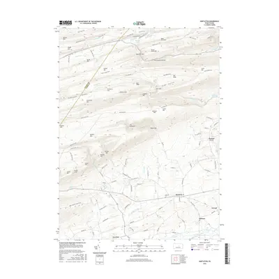 2016 Map of Hartleton, 2016 Print
