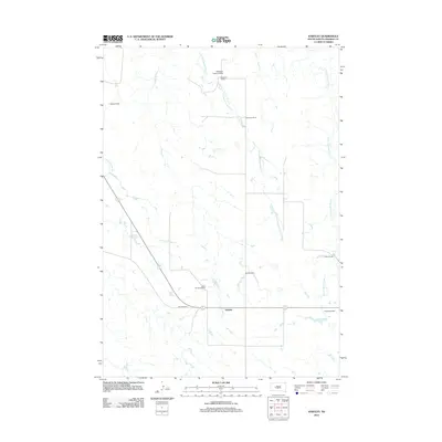 2012 Map of Hartley, 2012 Print