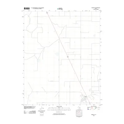 2010 Map of Hartley, 2010 Print