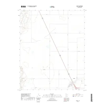 2019 Map of Hartley, 2019 Print