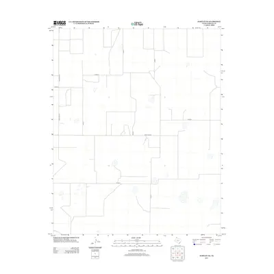 2012 Map of Hartley NE, 2012 Print