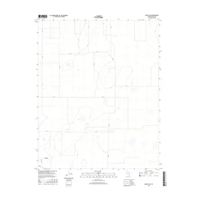 2016 Map of Hartley NE, 2016 Print