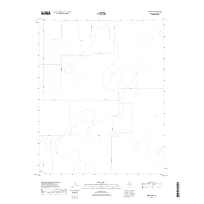 2019 Map of Hartley NE, 2019 Print