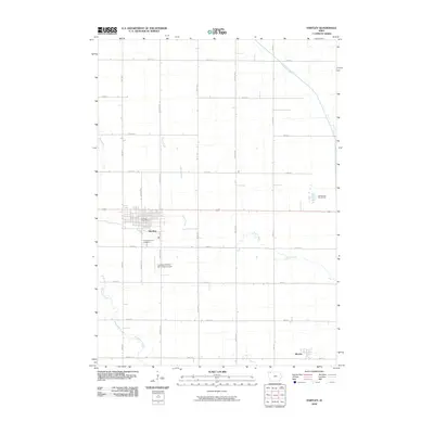 2010 Map of Hartley, 2010 Print
