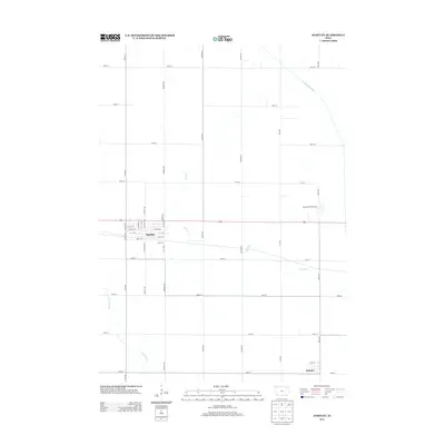 2013 Map of Hartley, 2013 Print