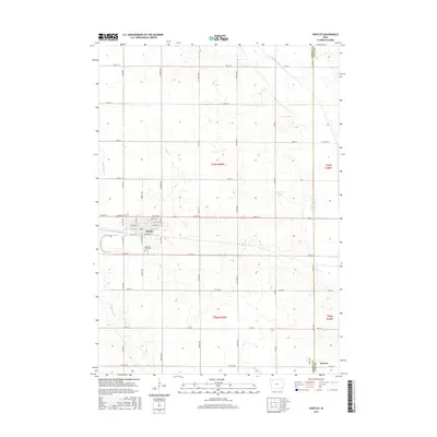 2015 Map of Hartley, 2015 Print