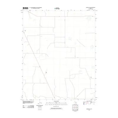 2010 Map of Hartley SE, 2010 Print