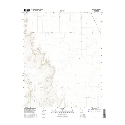 2016 Map of Hartley SW, 2016 Print