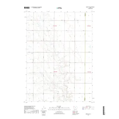 2018 Map of Hartley SW, 2018 Print