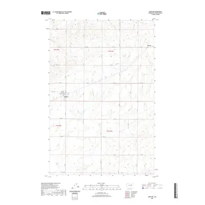 2020 Map of Hartline, 2020 Print