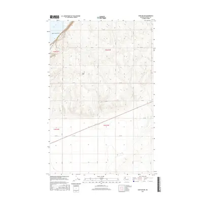 2017 Map of Hartline NW, 2017 Print