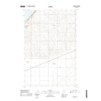 2020 Map of Hartline NW, 2020 Print
