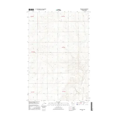 2017 Map of Hartline SE, 2017 Print