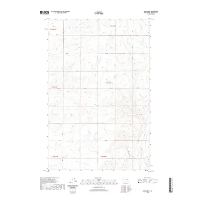 2020 Map of Hartline SE, 2020 Print