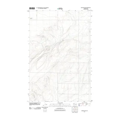 2011 Map of Hartline SW, 2011 Print