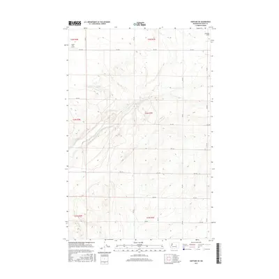 2017 Map of Hartline SW, 2017 Print