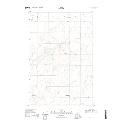 2020 Map of Hartline SW, 2020 Print