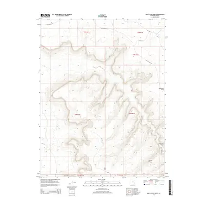 2014 Map of Harts Point North, 2014 Print