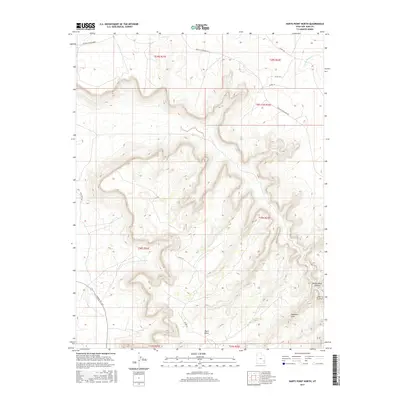 2017 Map of Harts Point North, 2017 Print