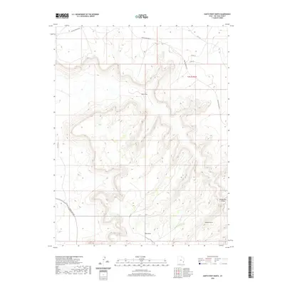 2020 Map of Harts Point North, 2020 Print