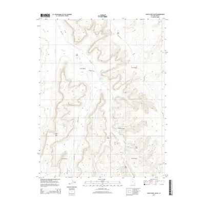2014 Map of Harts Point South, 2014 Print