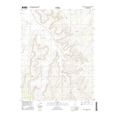 2017 Map of Harts Point South, 2017 Print