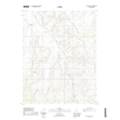 2020 Map of Harts Point South, 2020 Print