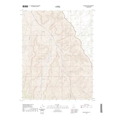 2023 Map of Harts Point South, 2023 Print